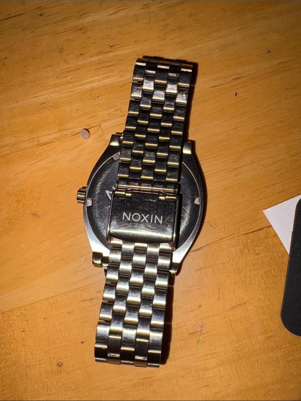 Nixon Stainless Steel Watch with Turquoise Dial - Picture 2 of 6